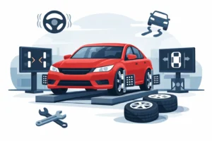 Milloin auto tarvitsee pyöränsuuntauksen?