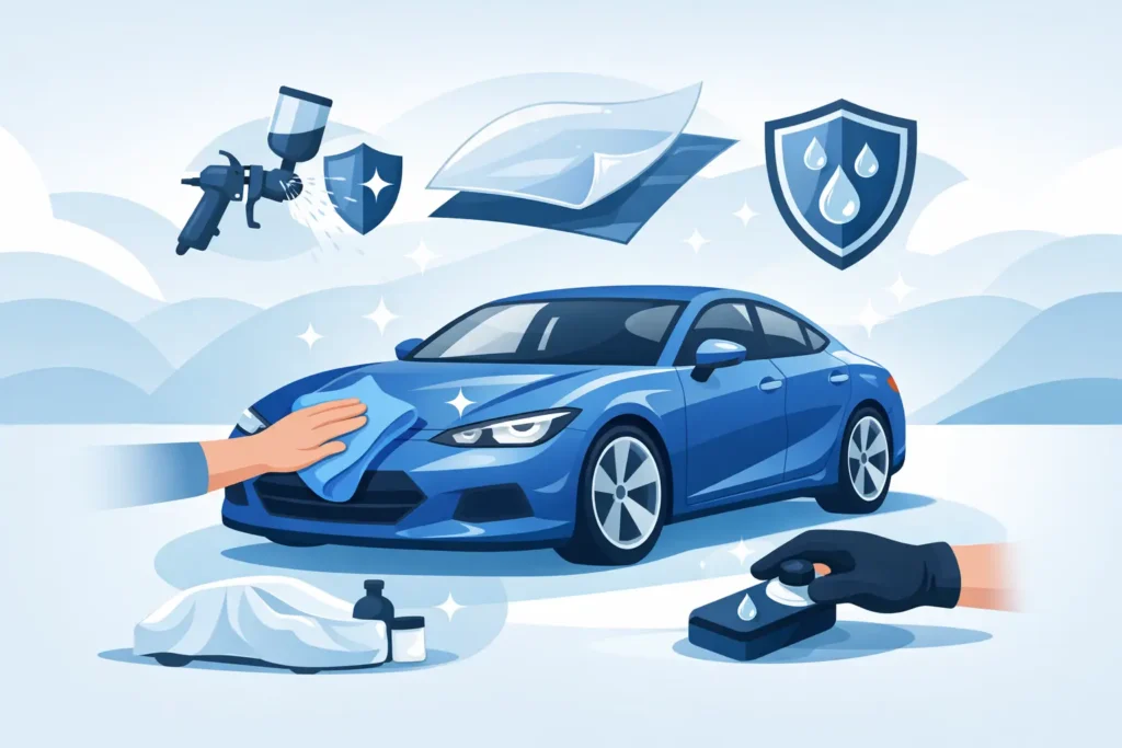Parhaat keinot suojata maalipinta autossa | ZK-Detailing Parhaat keinot suojata maalipinta autossa