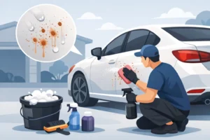 Raudanpoisto auton maalipinnasta kotona oikein | ZK-Detailing Raudanpoisto auton maalipinnasta kotona oikein