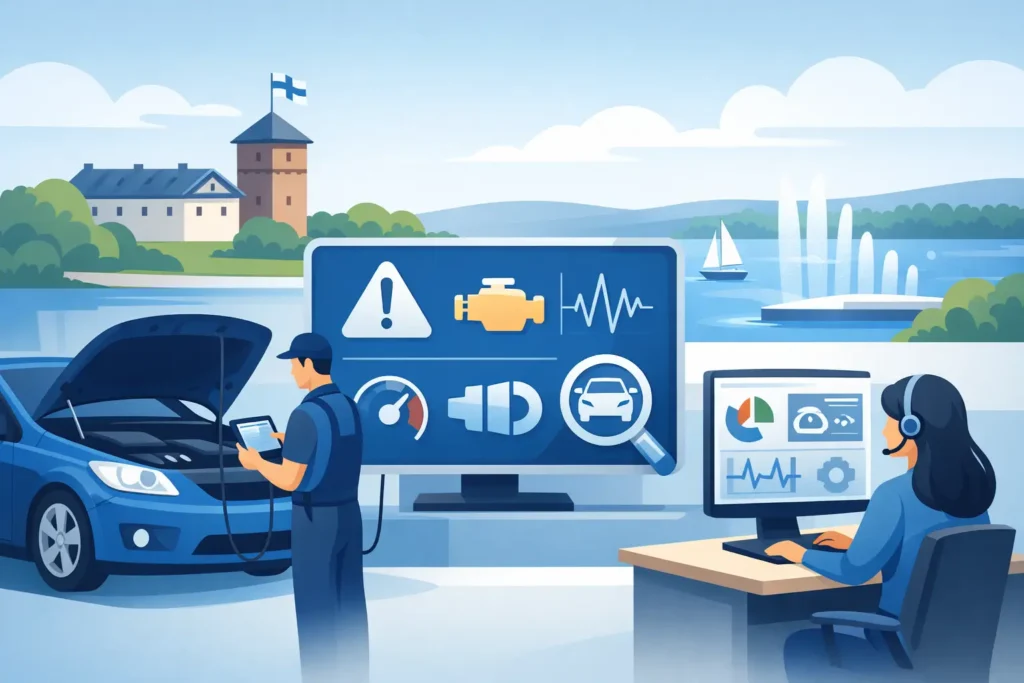 Auton vikadiagnostiikka Lappeenrannassa | ZK-Detailing Auton vikadiagnostiikka Lappeenrannassa