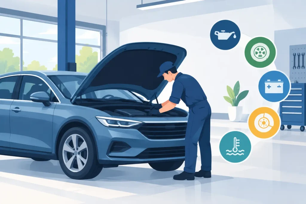 Ennakoiva huolto pitää autosi kunnossa | ZK-Detailing Ennakoiva huolto pitää autosi kunnossa