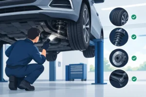 Auton alustan tarkastusopas kulumiin ja huoltoon | ZK-Detailing Auton alustan tarkastusopas kulumiin ja huoltoon